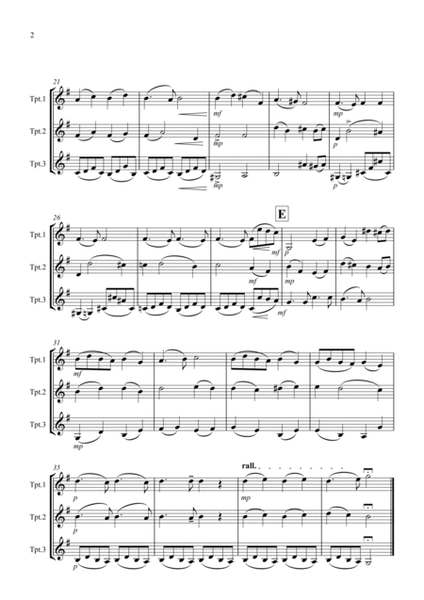 Pie Jesu (from Requiem) for Trumpet Trio image number null