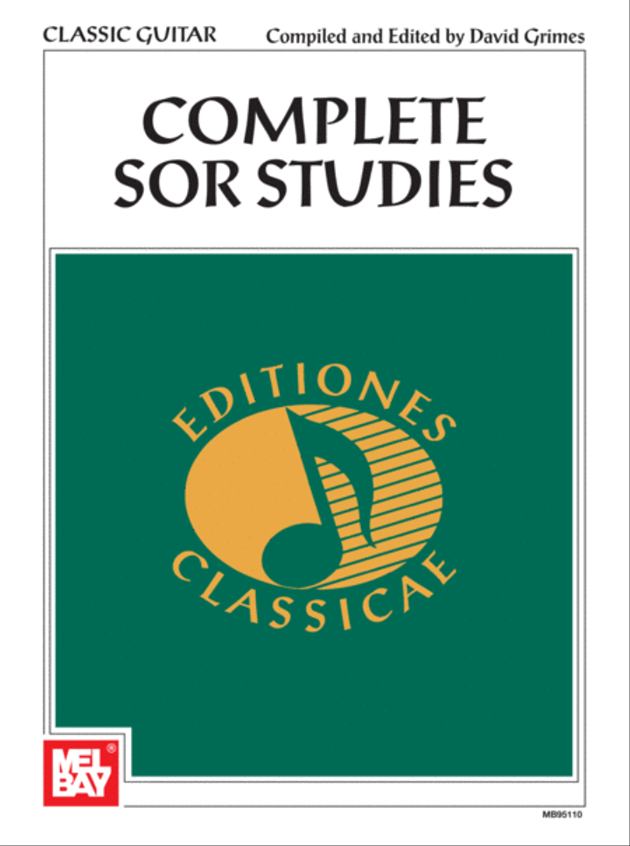 Complete Sor Studies for Guitar