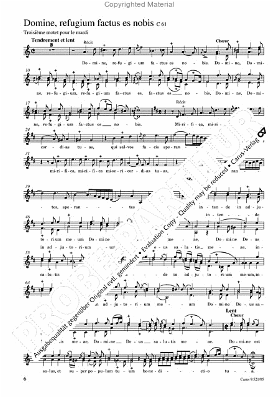 Six Motets (Sechs Motetten) Choir scores gallery preview page 7