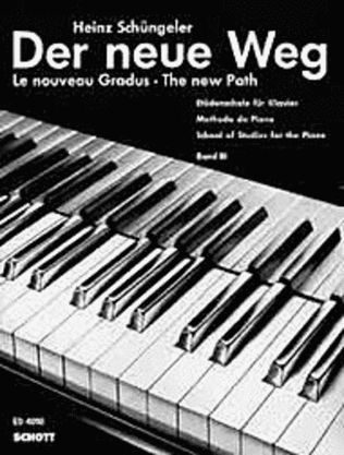 Book cover for Neue Weg Piano Studies Vol 3