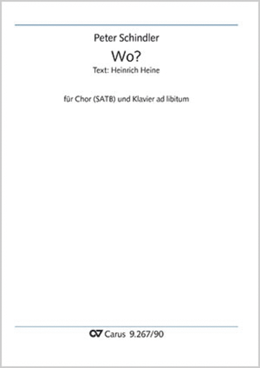 Wo? 4-Part scores gallery preview page 1
