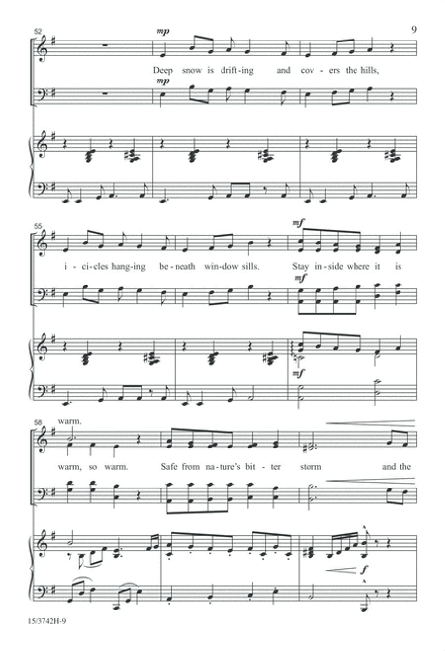Cold Snap 4-Part scores gallery preview page 9