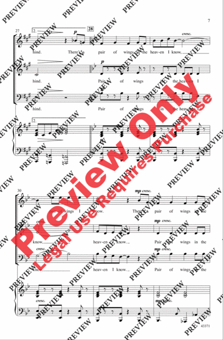 Good News! Chariot's A-Comin' - SoundTrax CD (CD only) Choir scores gallery preview page 7
