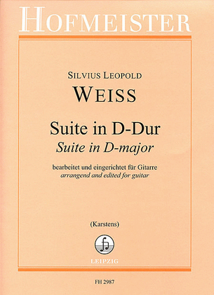 Book cover for Suite in D-Dur