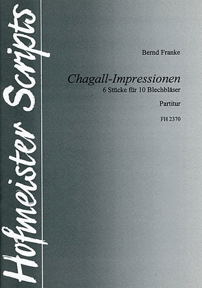Chagall-Impressionen / Partitur