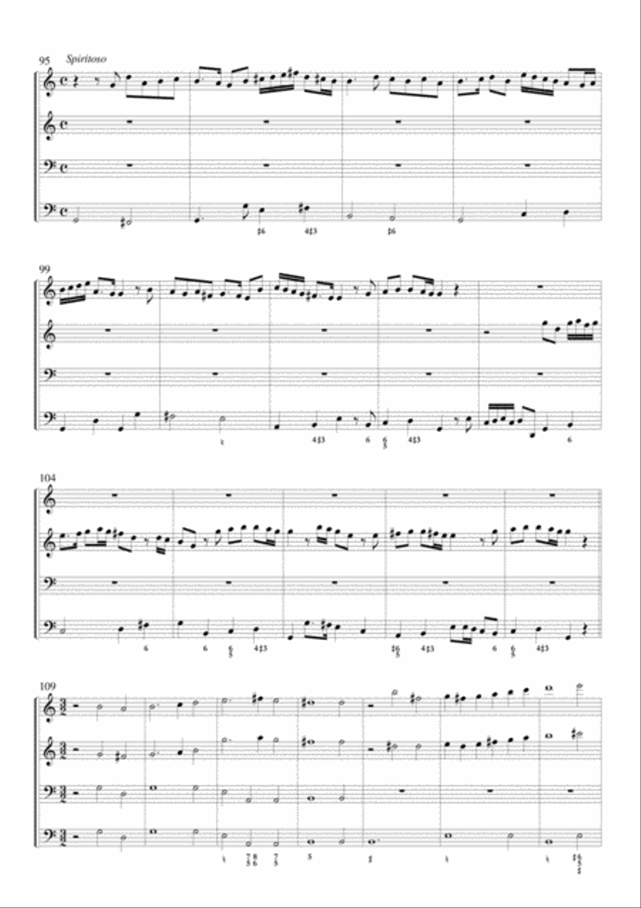 Isabella Leonarda, Sonata op.16 n.8 in G major Small Ensemble scores gallery preview page 5
