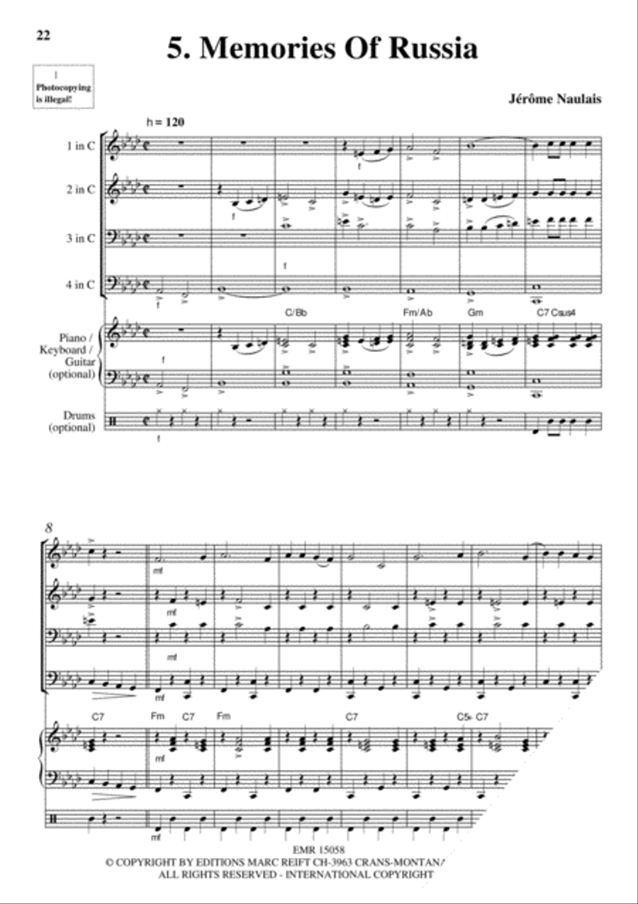 Brass Quartets Vol. 1 Brass Ensemble scores gallery preview page 7