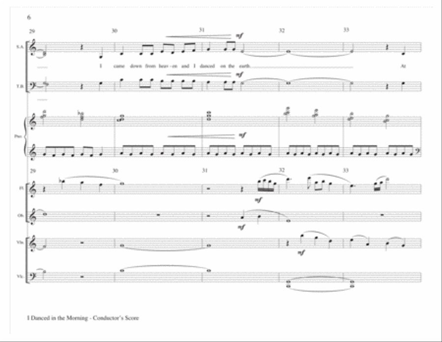 I Am the Lord of the Dance Flute scores gallery preview page 6