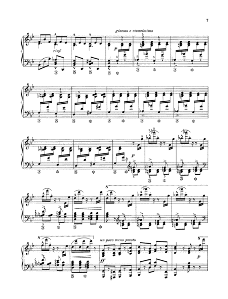 Tarantella Piano Solo scores gallery preview page 5