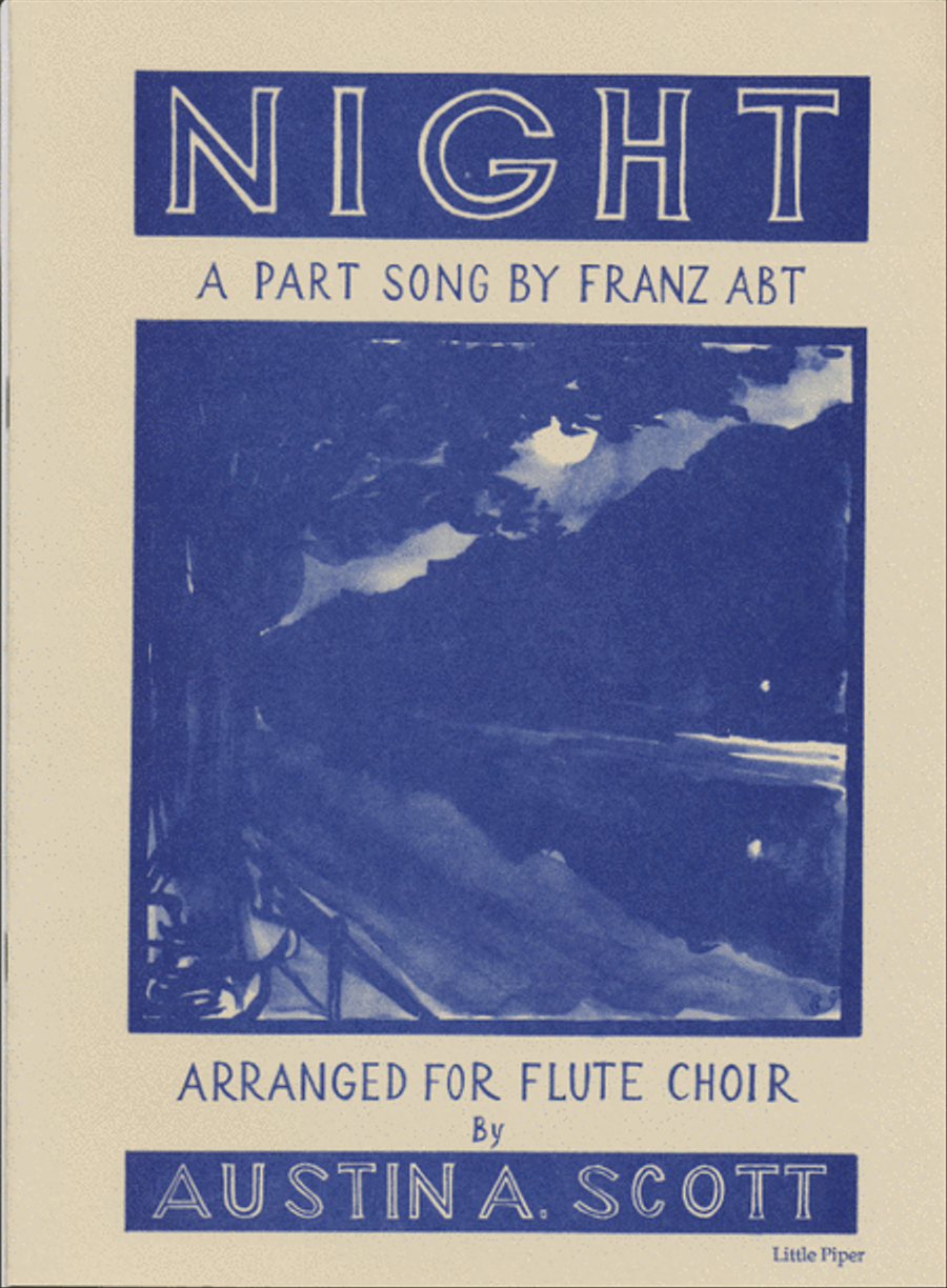 Night Flute Choir scores gallery preview page 1
