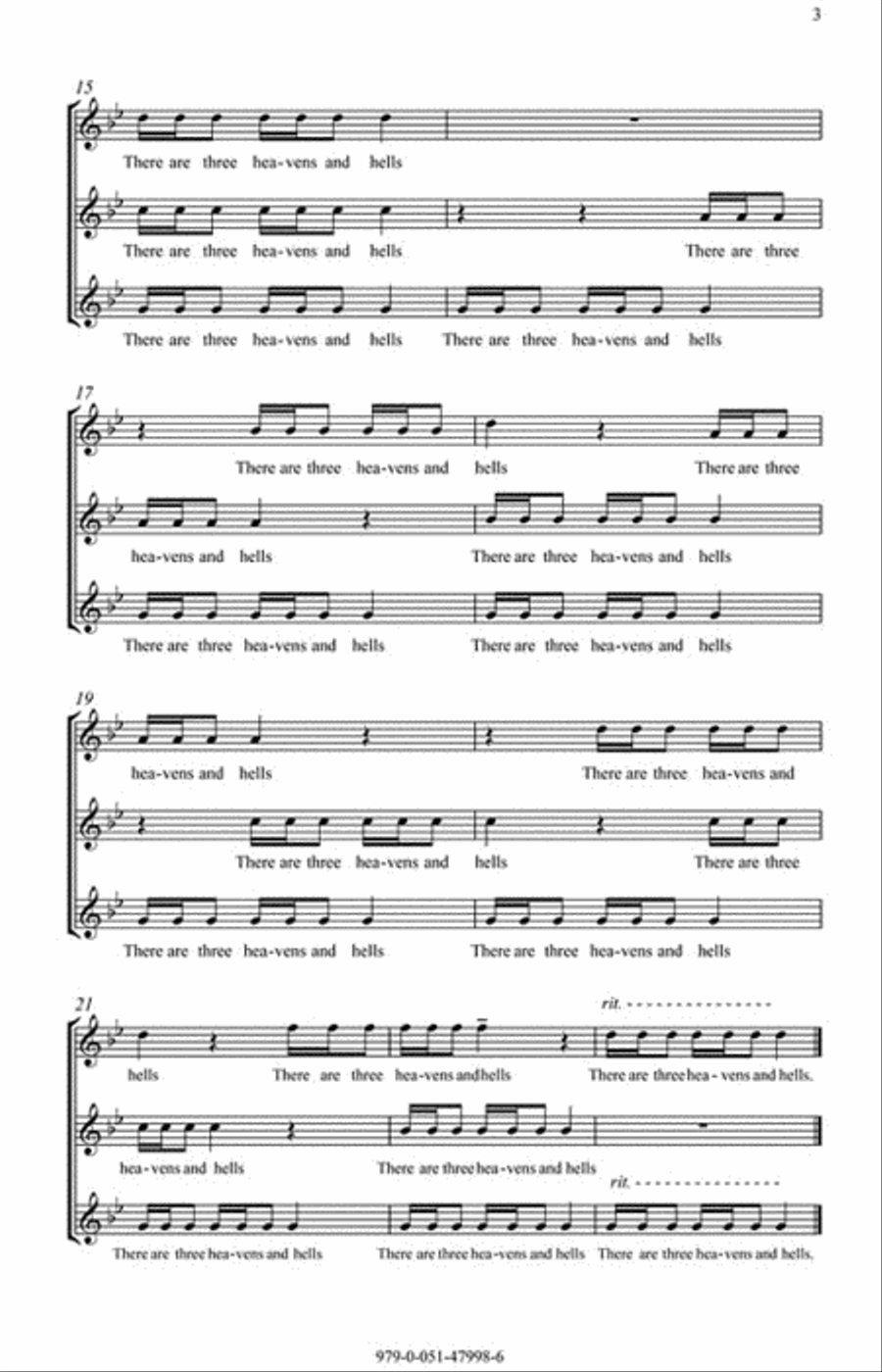 Three Heavens and Hells Three Heavens and Hells SSAA scores gallery preview page 5