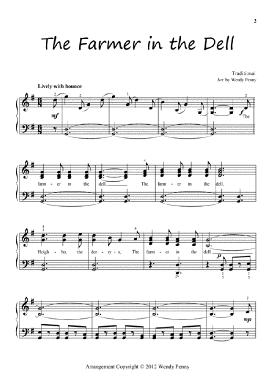 Children's Music for Piano Book 3 Piano Method scores gallery preview page 5