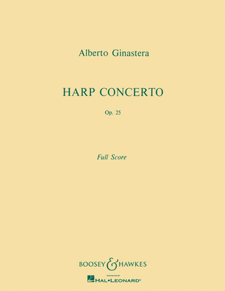 Book cover for Harp Concerto, Op. 25