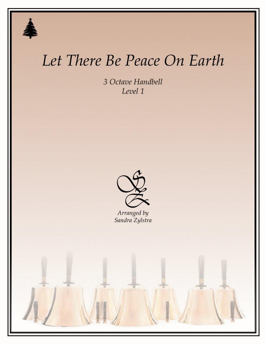 Let There Be Peace On Earth Handbell Choir scores gallery preview page 1