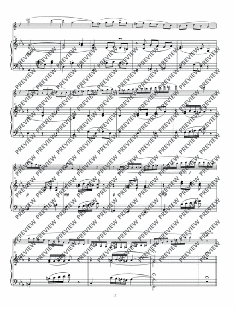 Concerto for Clarinets Clarinet Solo scores gallery preview page 18
