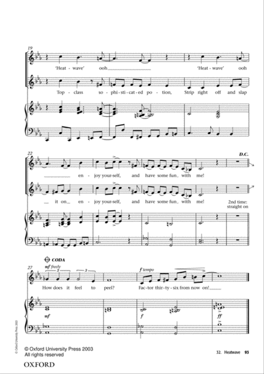 Junior Voiceworks 1 Unison Choir scores gallery preview page 15