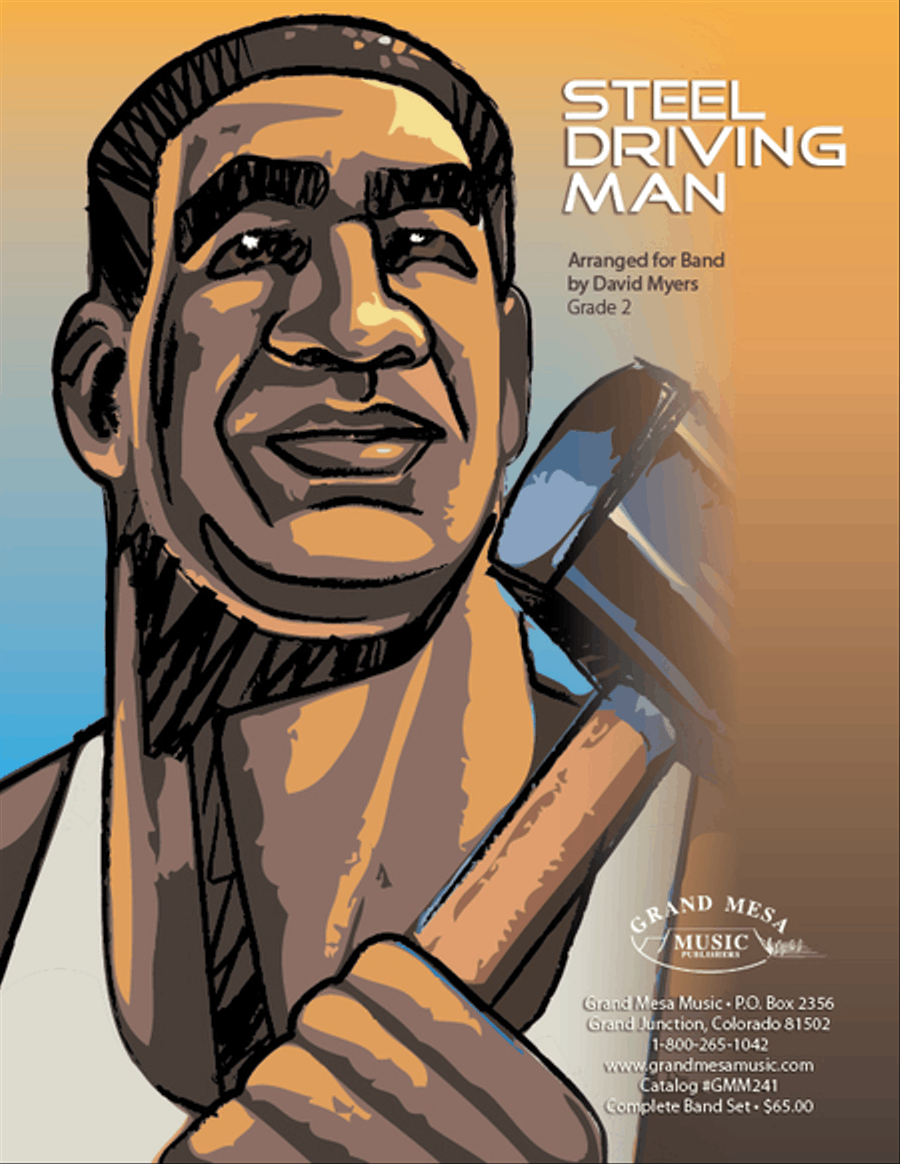 Steel Driving Man Concert Band scores gallery preview page 1
