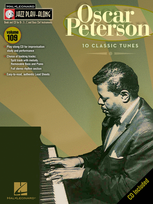 Book cover for Oscar Peterson
