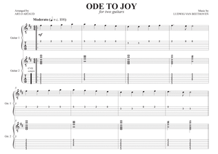 Book cover for Ode to Joy