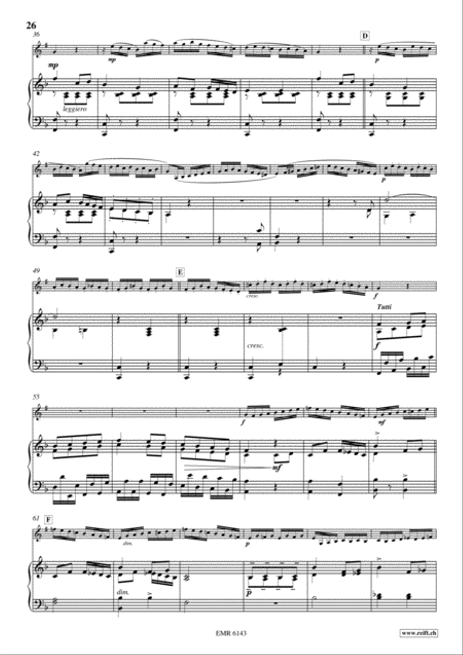 Concerto in D Minor Cornet scores gallery preview page 11