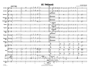 Book cover for St. Thomas - Conductor Score (Full Score)