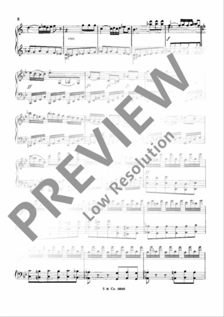 Sonata G minor Sonata G minor Piano Solo scores gallery preview page 11
