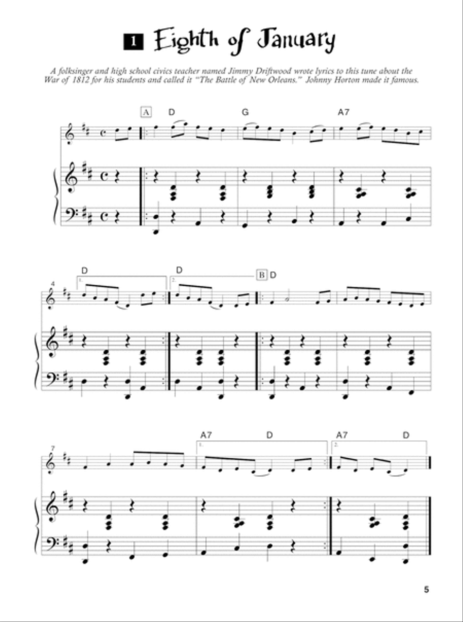 The American Fiddle Method Vol. 2 Piano Accompaniment Piano Accompaniment scores gallery preview page 6