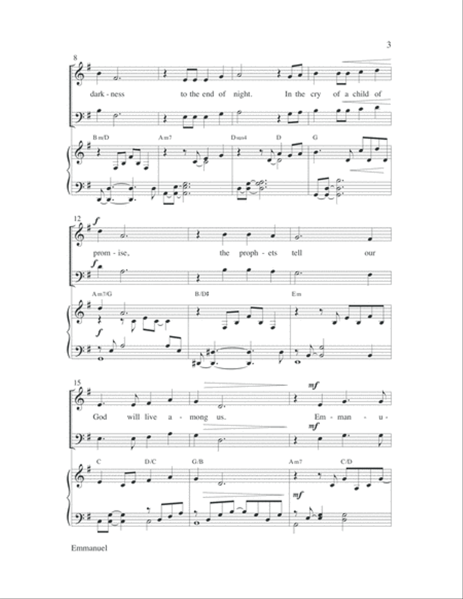 Emmanuel 4-Part scores gallery preview page 3
