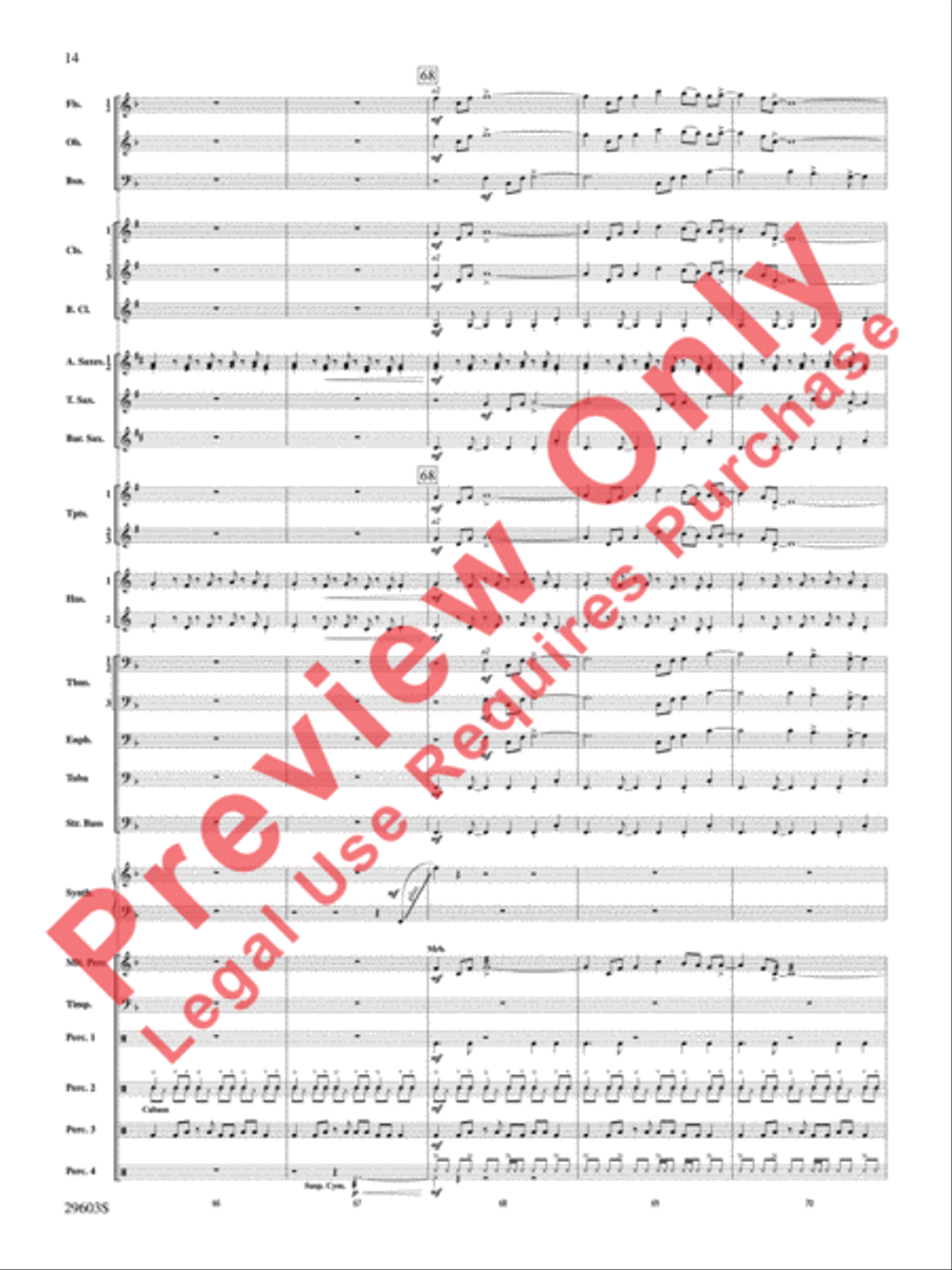 Dillon's Flight Concert Band scores gallery preview page 15