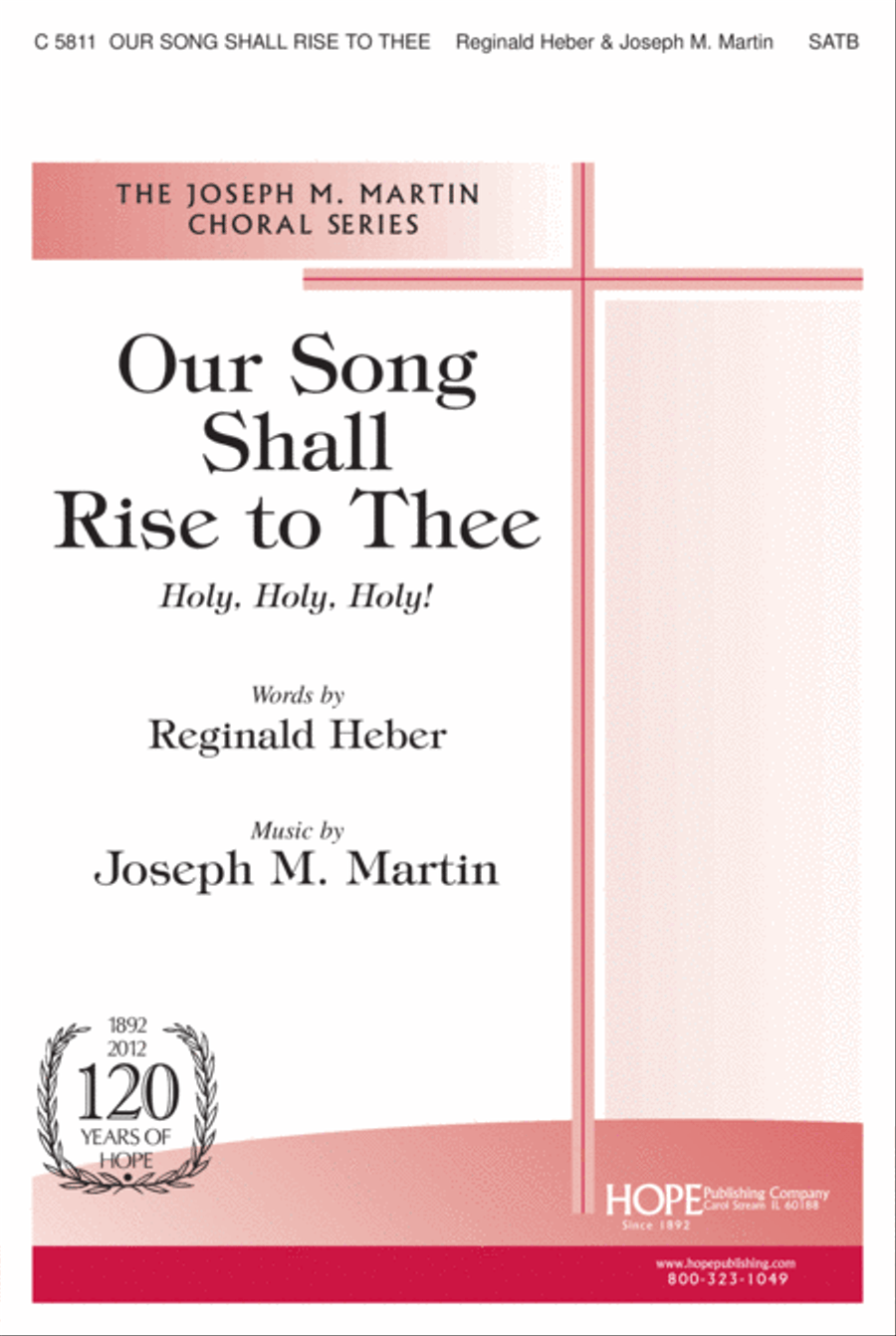 Our Song Shall Rise to Thee 4-Part scores gallery preview page 2