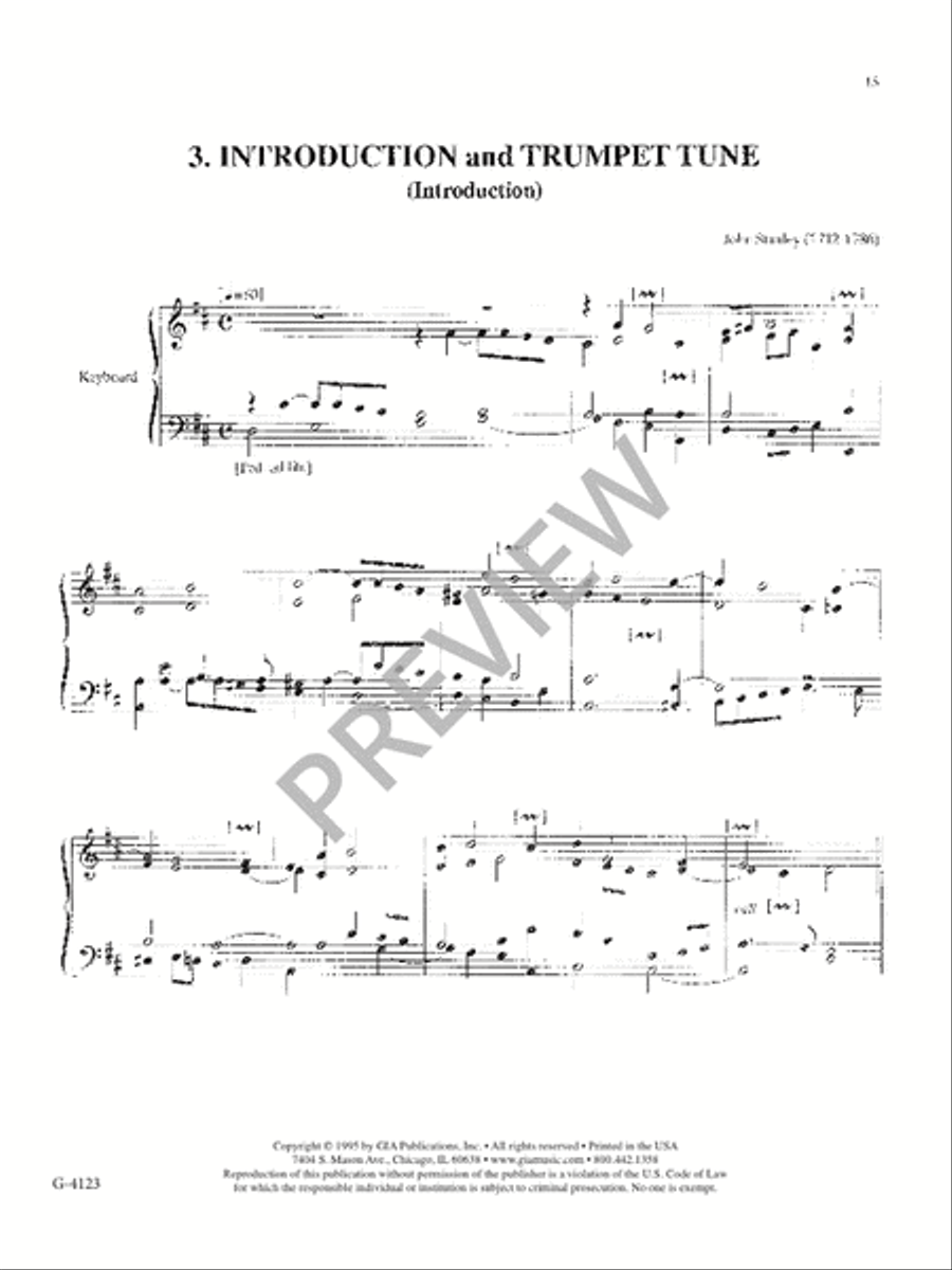 Three Celebrated Trumpet Tunes - Volume 2 C Trumpet scores gallery preview page 17