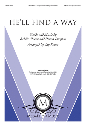Book cover for He'll Find a Way