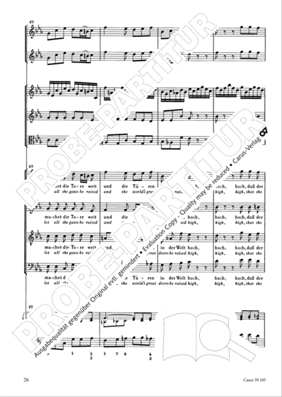 Let all the gates be raised TB scores gallery preview page 27