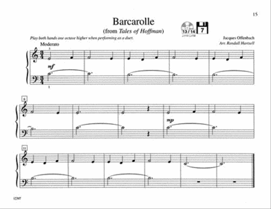 Classics Classics Easy Piano scores gallery preview page 5