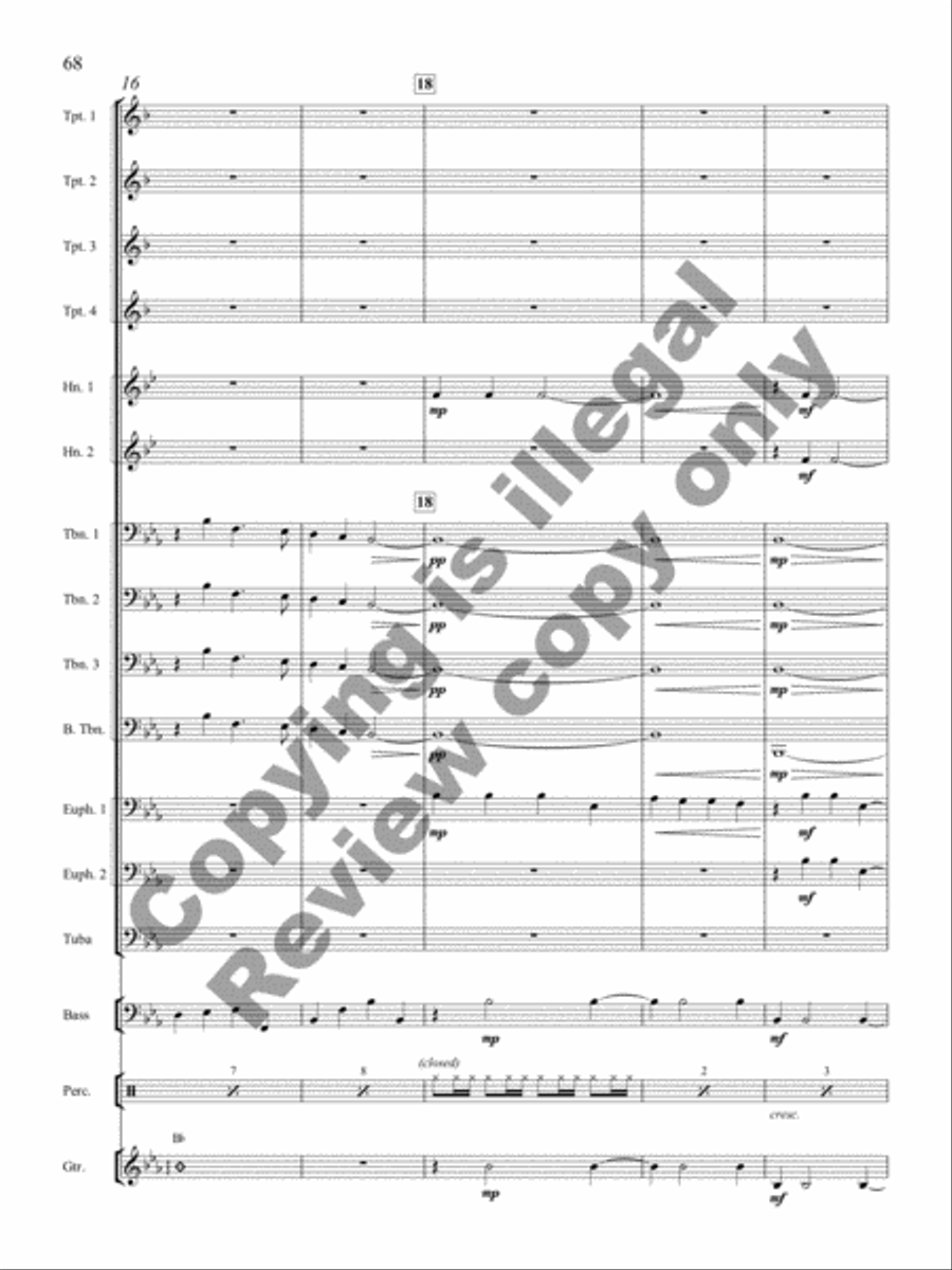 Christmas Brass Brass Band scores gallery preview page 52
