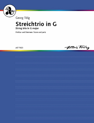 Book cover for Streichtrio in G