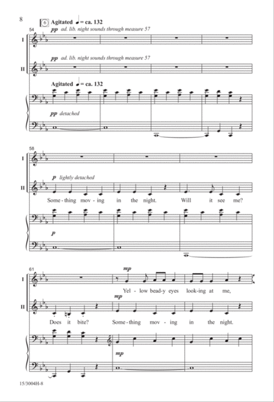 Something in the Dark 2-Part scores gallery preview page 8