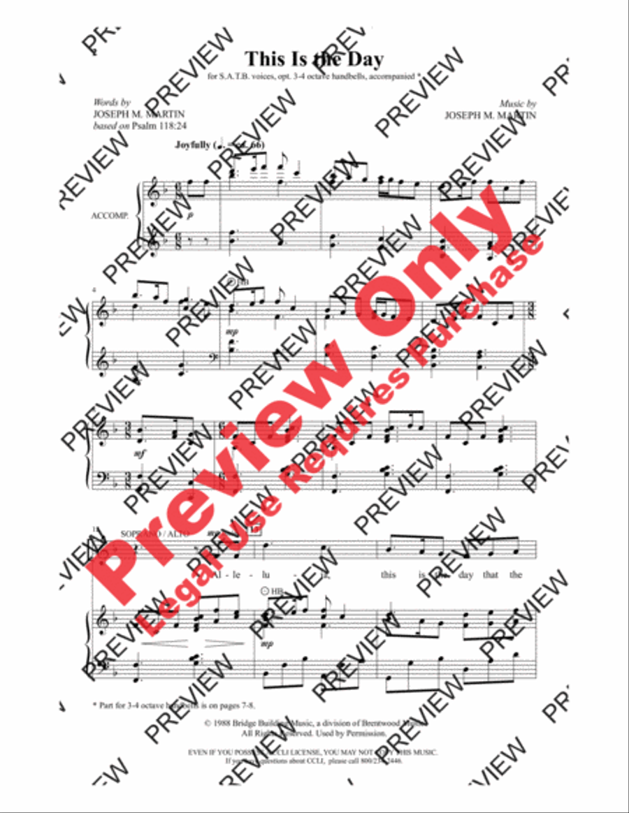 This Is the Day This Is the Day 4-Part scores gallery preview page 2