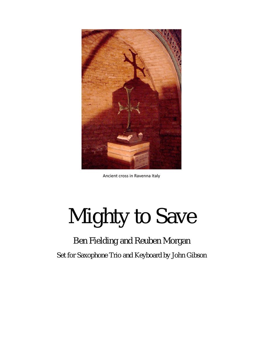 Mighty To Save Woodwind Trio scores gallery preview page 1