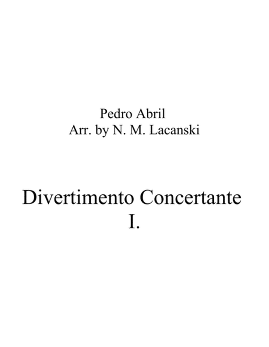 Divertimento Concerntante Movement 1 image number null