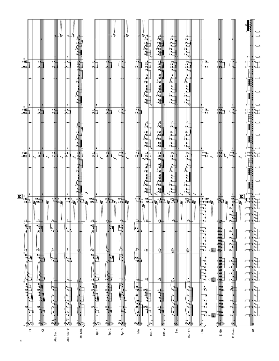 Freedom Marching Band scores gallery preview page 2
