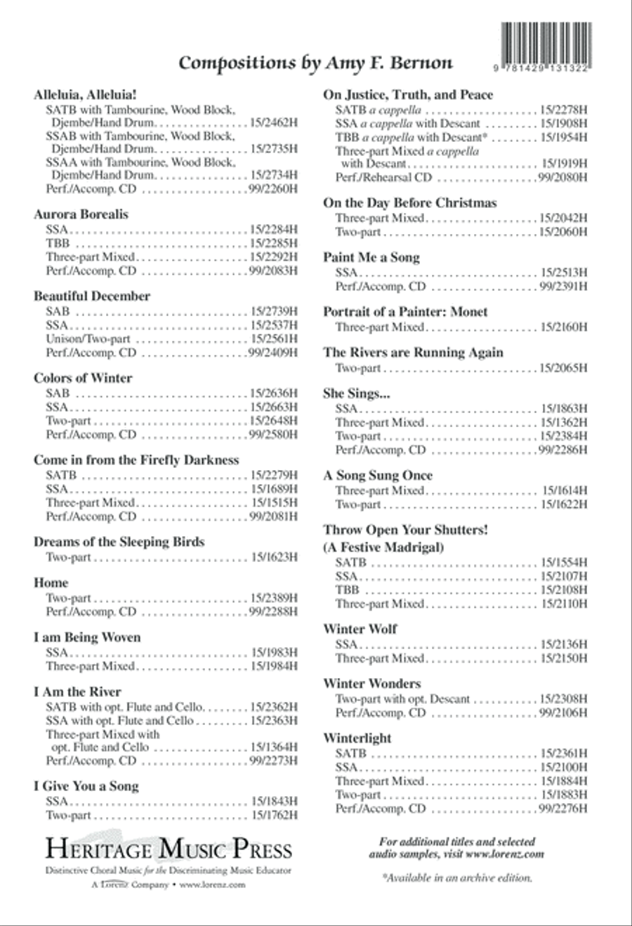 Come in from the Firefly Darkness 3-Part scores gallery preview page 12