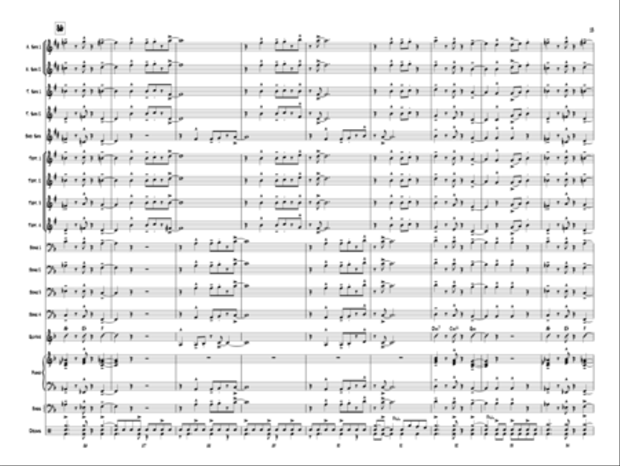 Trick Shot Jazz Ensemble scores gallery preview page 13