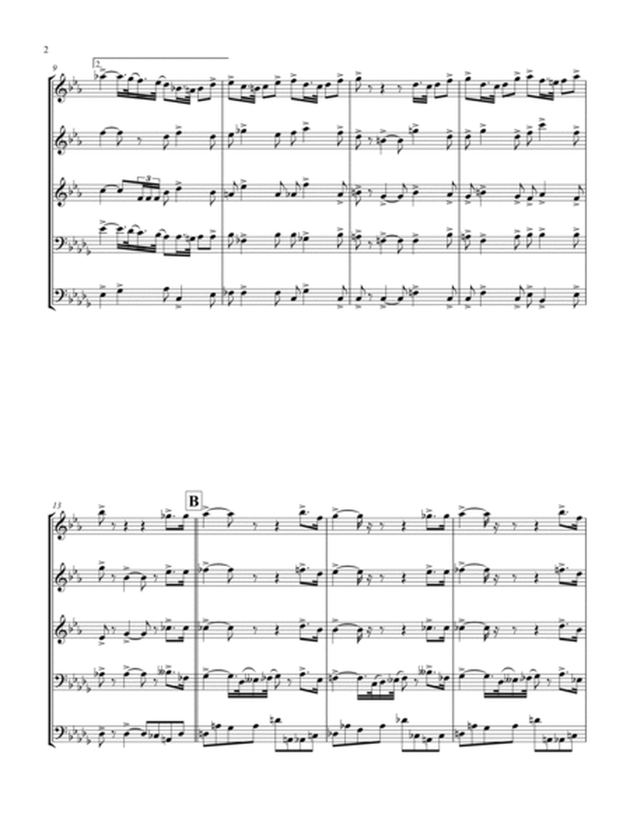 Coronation March (Db) (Brass Quintet - 3 Trp, 2 Trb)