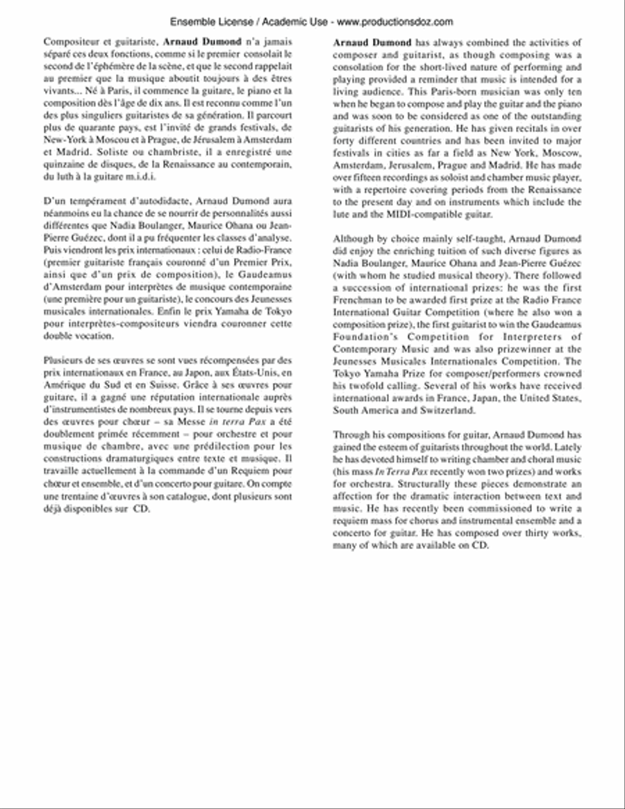 Variations sur la Folie Variations sur la Folie Classical Guitar scores gallery preview page 2
