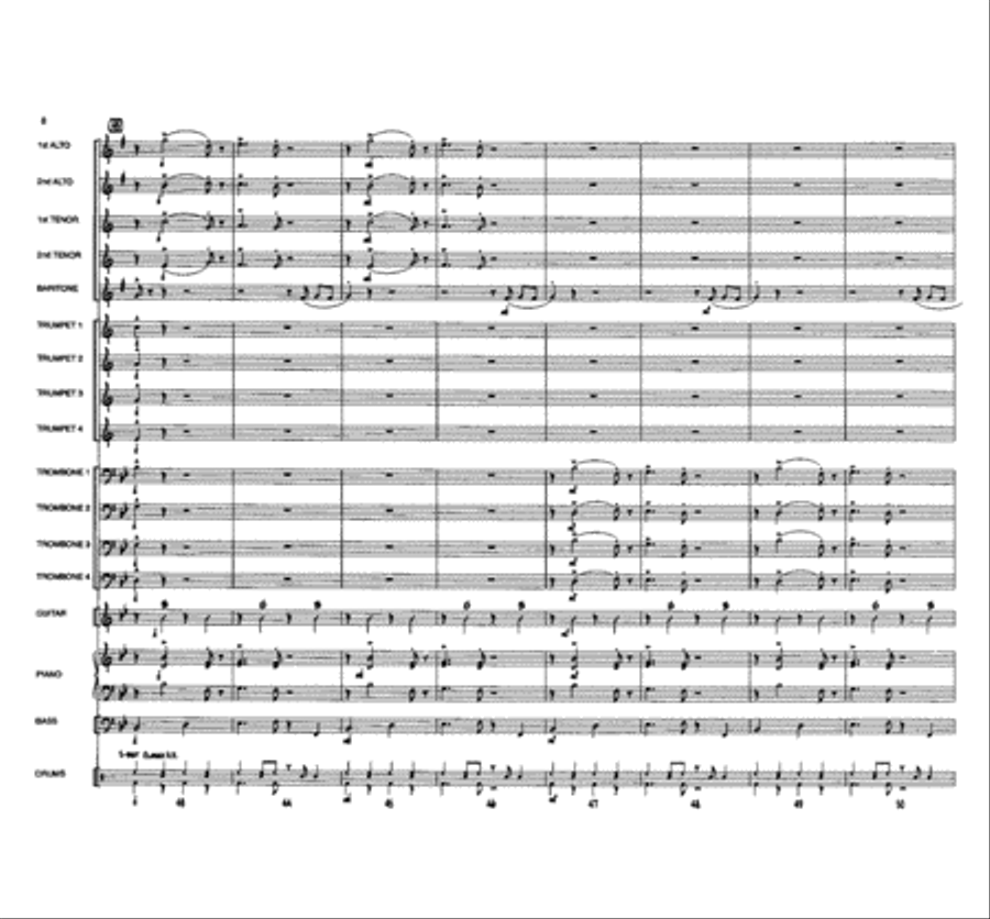 Joy To the World Jazz Ensemble scores gallery preview page 7