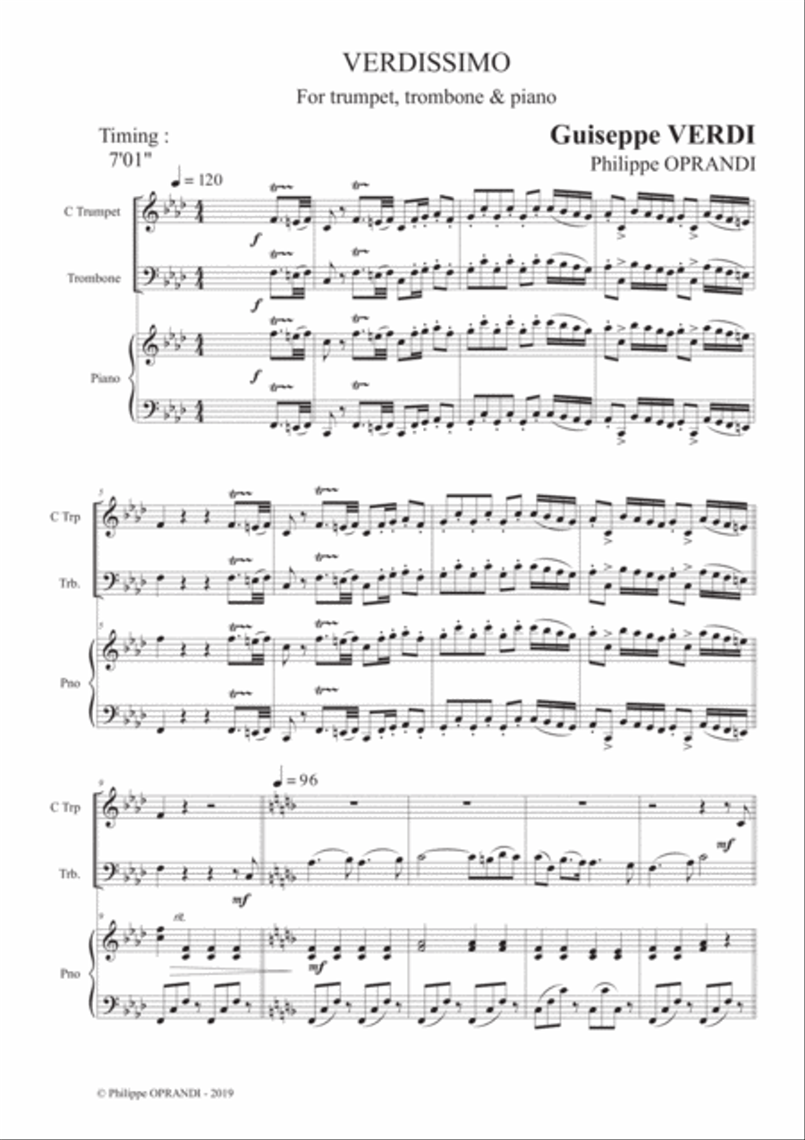 VERDISSIMO Brass Duet scores gallery preview page 2