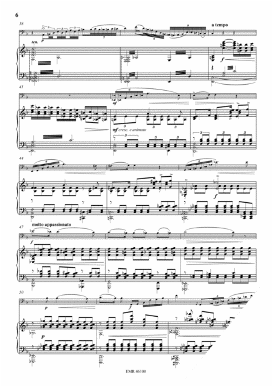 Poeme No. 1 Bassoon Solo scores gallery preview page 7