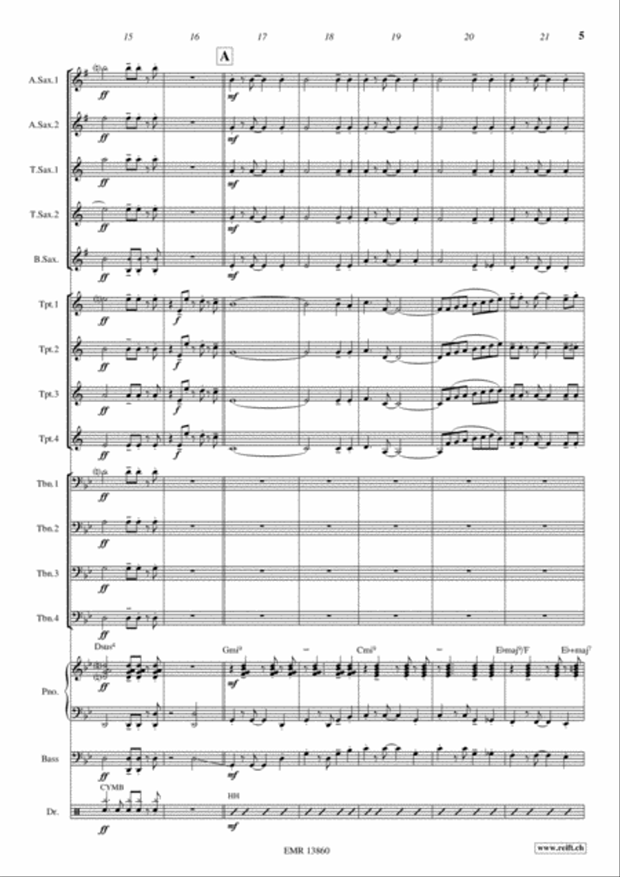Zodiac Zodiac Big Band scores gallery preview page 6