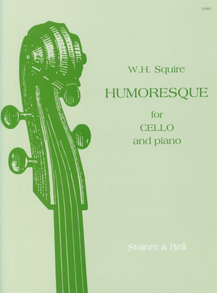 Book cover for Humoresque for Cello and Piano